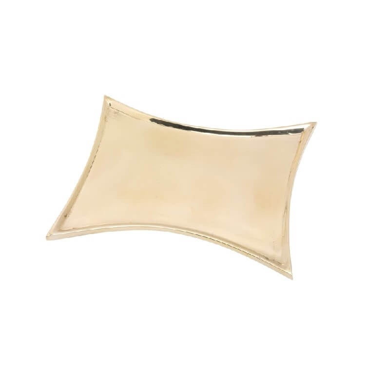 Kerzenteller / Kerzenhalter 16 x 9 cm gold Hochwertiger Kerzenteller / Kerzenhalter "Conkav" Innen = 16 x 9 cm goldoptik poliert im Onlineshop