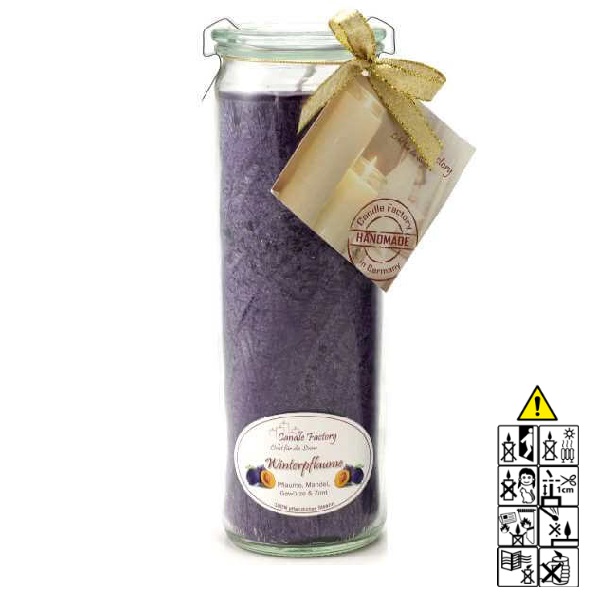 Hochwertige Duftkerze von Candle Factory Winterpflaume Big Jumbo g?nstig in Kerzen Online Shop kaufen. Duftkerzen im Glas. Geschenkidee Winterpflaume Big Jumbo.