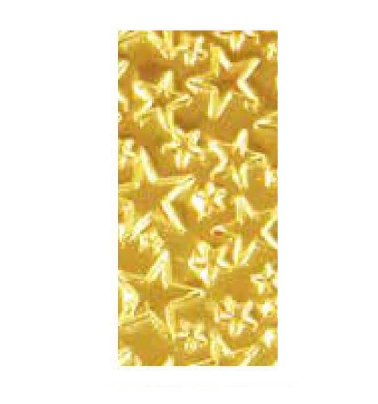 Stanzwachsplatten "2.10-30-01-11" Sterne Gold Stanzwachsplatten "2.10-30-01-11" Sterne Gold