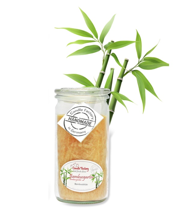 Kisch Vanille Mini Jumbo hochwertige Duftkerze im Glas