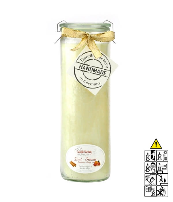 Hochwertige Duftkerze von Candle Factory Zimt Orange Big Jumbo g?nstig in Kerzen Online Shop kaufen. Duftkerzen im Glas. Geschenkidee Zimt Orange Big Jumbo.