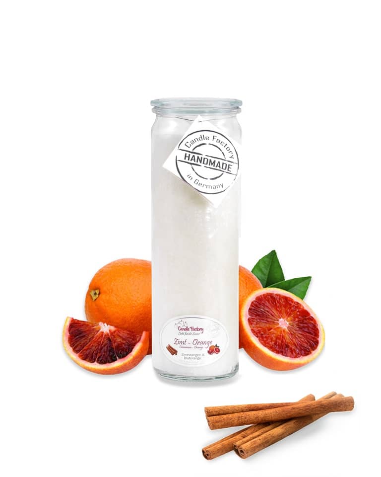 Hochwertige Duftkerze von Candle Factory Zimt Orange Big Jumbo g?nstig in Kerzen Online Shop kaufen. Duftkerzen im Glas. Geschenkidee Zimt Orange Big Jumbo.