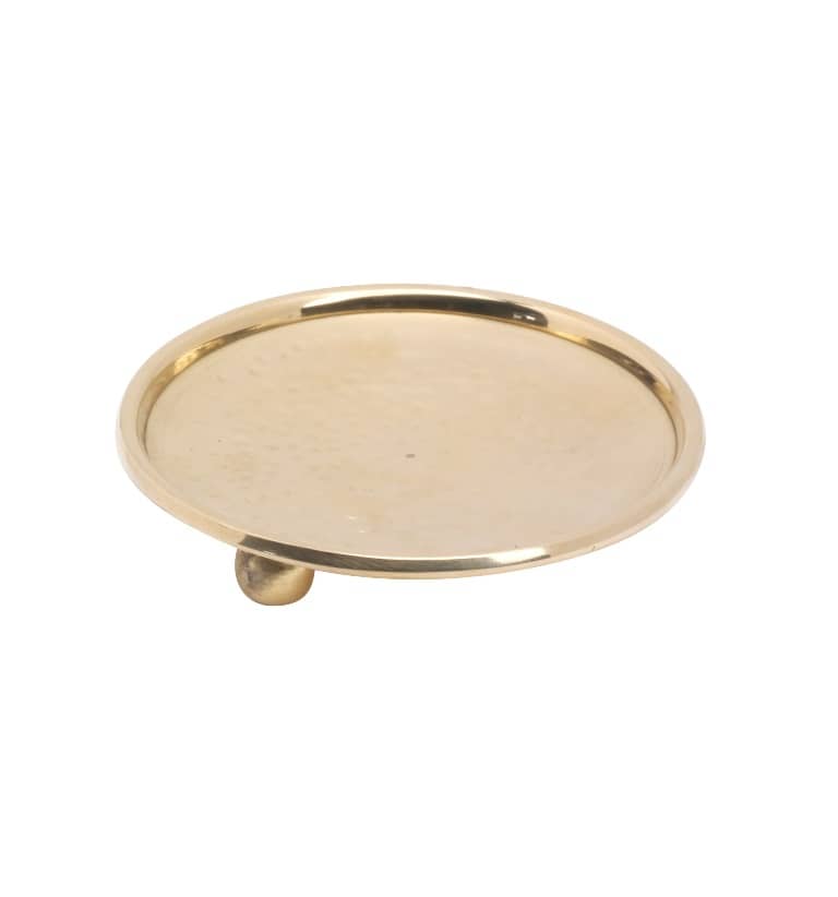 Kerzenteller / Kerzenhalter Ø Innen = 8 cm goldoptik poliert Kerzenteller / Kerzenhalter Ø Innen = 8 cm goldoptik poliert