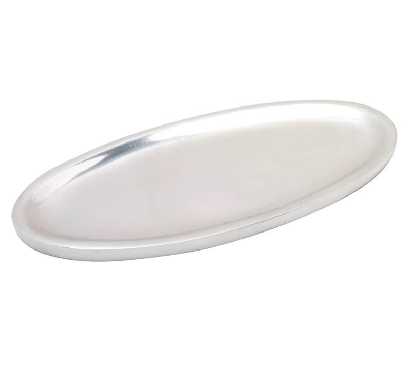 Kerzenteller / Kerzenhalter oval 16 x 7 cm silberoptik poliert Kerzenteller oder Kerzenhalter kaufen für oval 16 x 7 cm silberoptik poliert optimal.
