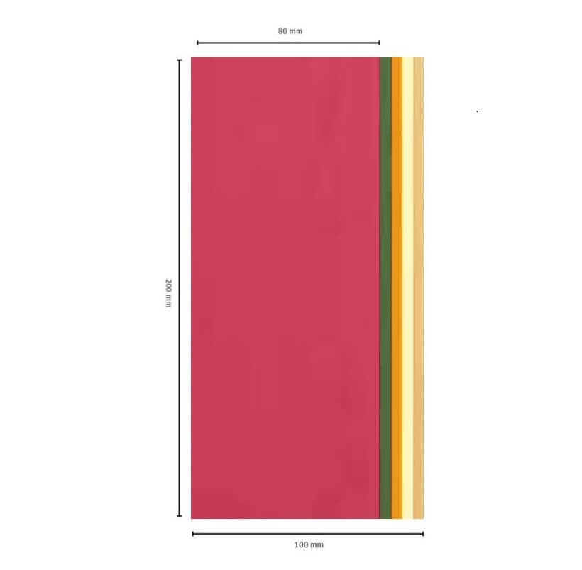 Wachsmotive, Verzierwachsplatten 5er Sortiment Nr.7 (verschiedene Farben) Basteln mit Wachsmotive, Verzierwachs und Verzierwachsplatten 5er Sortiment Nr.7 (verschiedene Farben)