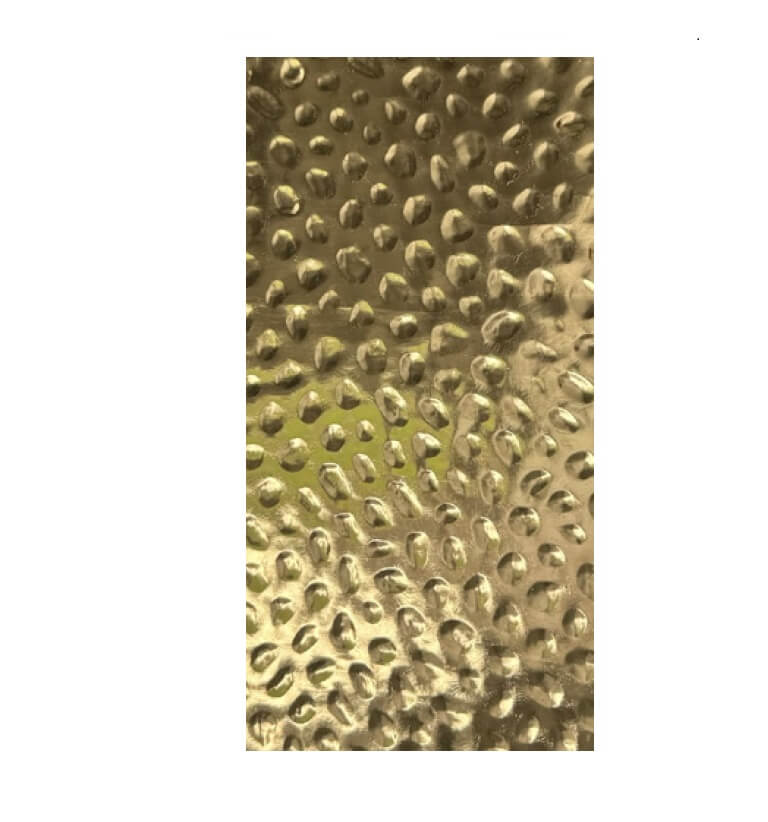 Verzierwachsplatten "2.9-34-01-11 geprägt" gold