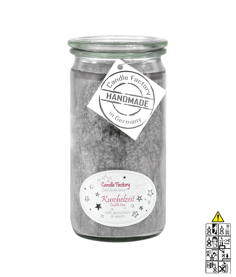 Kuschelzeit Mini Jumbo hochwertige Duftkerze im Glas