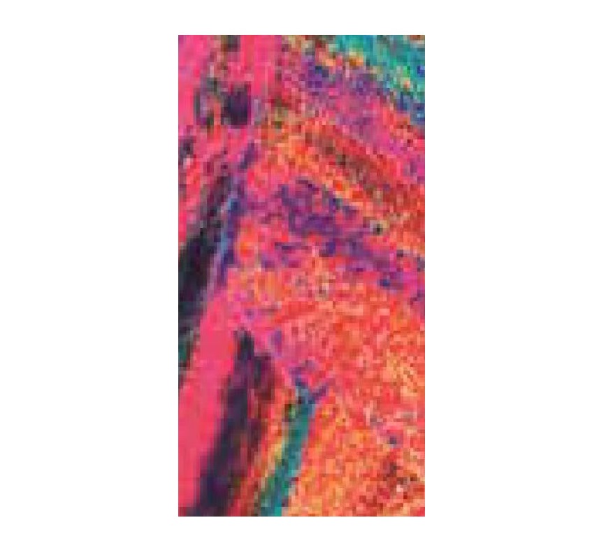 Verzierwachsplatten "2.5-924 multicolor" regenbogen Verzierwachsplatten "2.5-924 multicolor" regenbogen