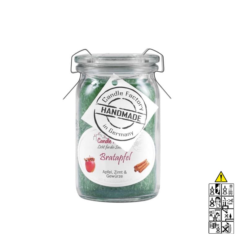 Hochwertige Baby Jumbo gr?n mit dem Duft Bratapfel im Glas Hochwertige Duftkerze von Candle Factory Baby Mini Jumbo gr?n mit dem Duft Bratapfel im Glas g?nstig in Kerzen Online Shop kaufen. Duftkerzen im Glas. Geschenkidee Baby Mini Jumbo gr?n mit dem Duft Bratapfel im Glas