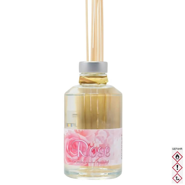 "Rose" Große Raumduftflasche (200ml)