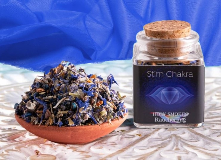 Räucherwerk als Räuchermischung: Stirn - Chakra Hochwertiges Räucherwerk als Räuchermischung: Stirn - Chakra. Räucherwerk günstig kaufen im Onlineshop.