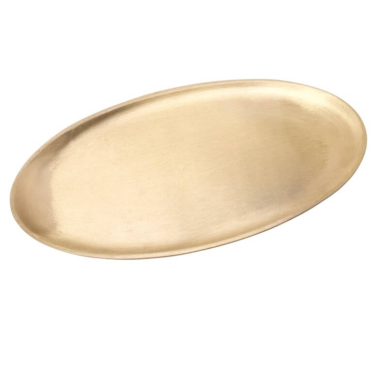 Kerzenteller / Kerzenhalter oval 20 x 11 cm goldoptik matt Kerzenteller oder Kerzenhalter kaufen für oval 20 x 11 cm goldoptik matt optimal.