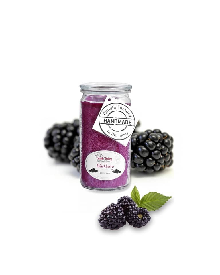 Hochwertige Duftkerze von Candle Factory Blackberry Mini Jumbo im Glas g?nstig in Kerzen Online Shop kaufen. Duftkerzen im Glas. Geschenkidee Blackberry Mini Jumbo im Glas