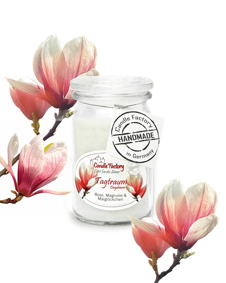 Tagtraum - Baby Jumbo Duftkerze im Glas von Candle Factory