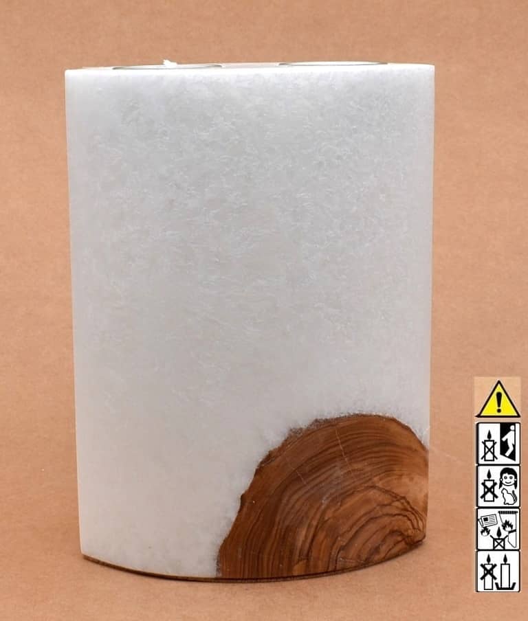 Ovale Kerze mit Holz, Unikat Holzkerze, Individuelle runde Hochzeitskerze mit Holz aus Stearin. Kerze mit Holzelement, Individuelle, persönliche Hochzeitskerze Holzkerze, Rund Stearinoptik, Hochzeitskerze mit Teelicht im Kerzen online Shop für Hochzeiten bestellen, günstig kaufen.