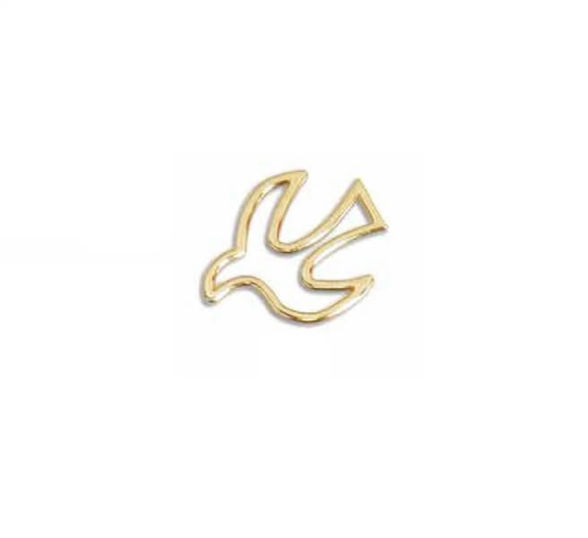 Verzierornament Verzierwachs Taube Umrandung Gold 42 x 32 mm Verzierornament Verzierwachs online bestellen Taube Umrandung Gold 42 x 32 mm