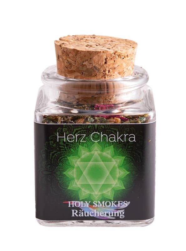 Hochwertiges Räucherwerk als Räuchermischung: Herz - Chakra. Räucherwerk günstig kaufen im Onlineshop.