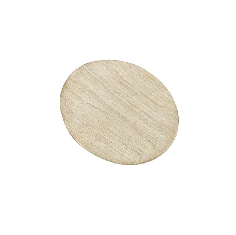 Kerzenteller / Kerzenhalter oval gold gebürstet Hochwertiger Kerzenteller / Kerzenhalter oval Innen 10 x 8 cm goldoptik gebürstet im Onlineshop
