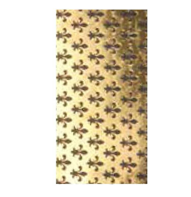 Basteln mit Wachsmotive, Verzierwachs und Verzierwachsplatten "siebdruck" mit muster gold 21-111-79
