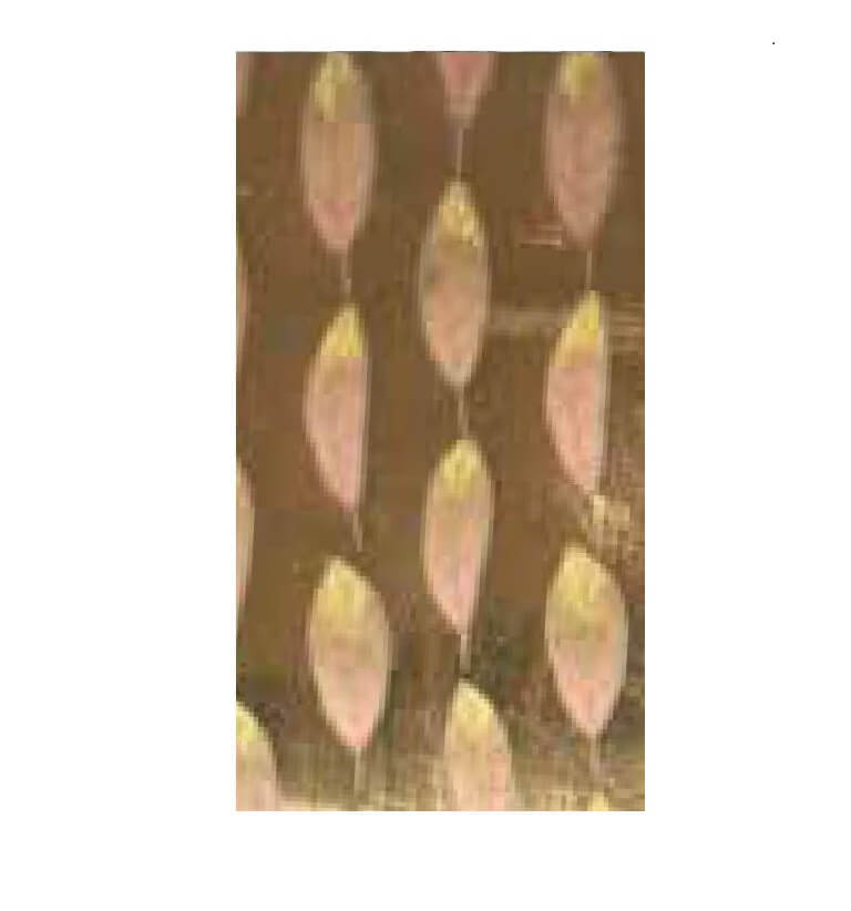 Basteln mit Wachsmotive, Verzierwachs und Verzierwachsplatten "drucke" Blätter gold 3007