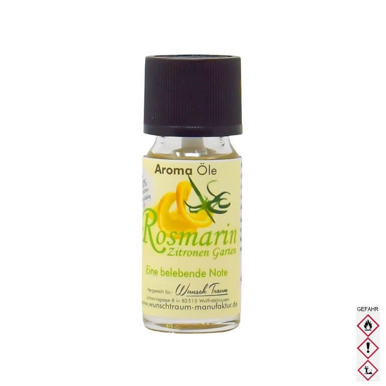 "Rosmarin Zitronengarten" Aroma Öl (10ml) "Rosmarin Zitronengarten" Aroma Öl (10ml)