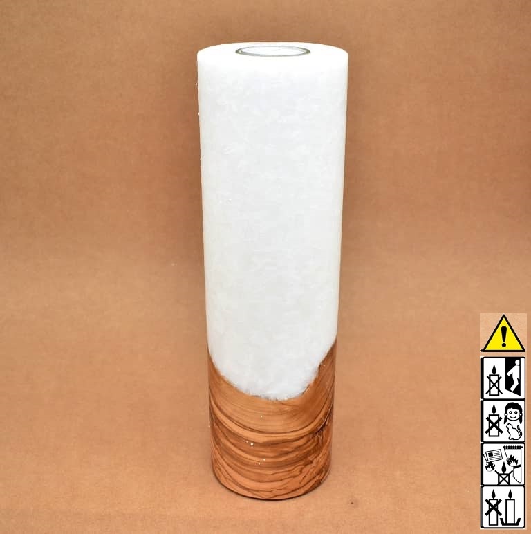 Kerze mit Holz, Teelicht, Unikat Holzkerze, Individuelle runde Hochzeitskerze mit Holz, Holzelementen Teelicht Hochzeitskerze, Kerze mit Holzeinsatz, Teelicht rund, Stearin, im Kerzen online Shop für Hochzeiten bestellen, günstig kaufen.