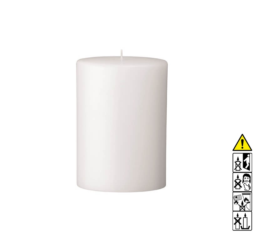 Mit hochwertigen Kerzenrohling Oval abgerundet 1 Docht 200 x 135 x 70 mm getaucht weiß bastelt macht Freude.