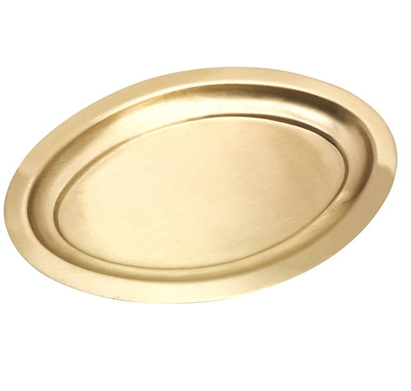 Kerzenteller / Kerzenhalter oval Innen = 16 x 9,5 cm goldoptik matt Kerzenteller oder Kerzenhalter kaufen für oval Innen = 16 x 9,5 cm goldoptik matt optimal.