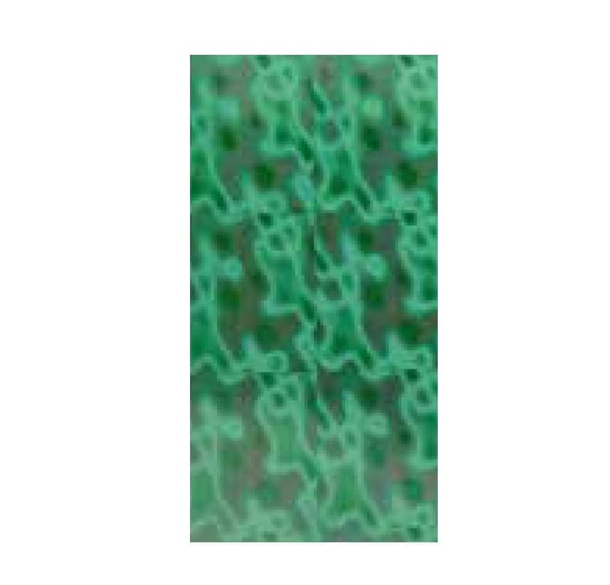 Verzierwachsplatten "2.6-978-66 holografisch" hellgrün Verzierwachsplatten "2.6-978-66 holografisch" hellgrün