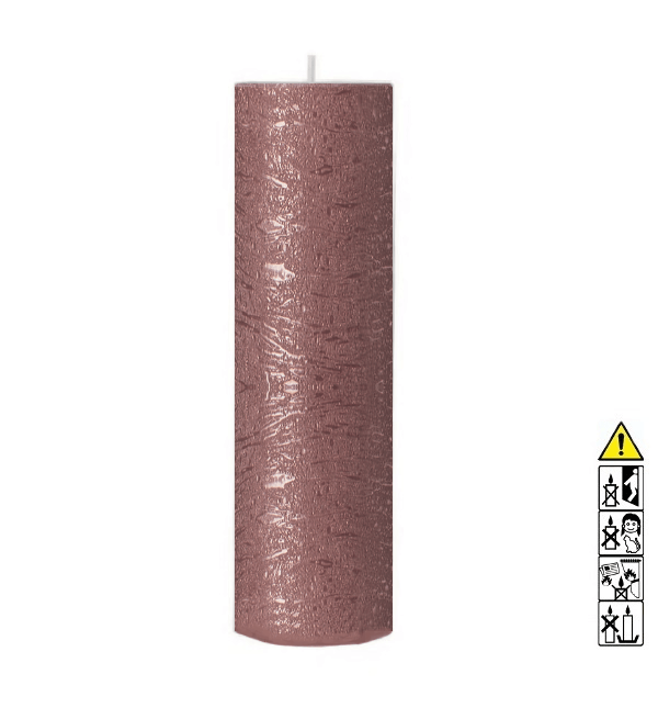 Rustica 250 x 70 mm Farbe = Altrosa