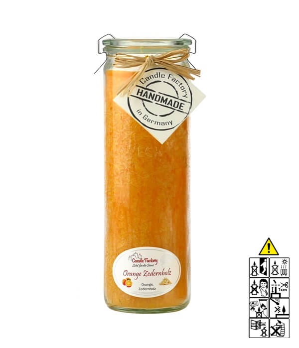 Hochwertige Duftkerze im Glas Orange Zedernholz Big Jumbo Hochwertige Duftkerze von Candle Factory Orange Zedernholz Big Jumbo g?nstig in Kerzen Online Shop kaufen. Duftkerzen im Glas. Geschenkidee Orange Zedernholz Big Jumbo.