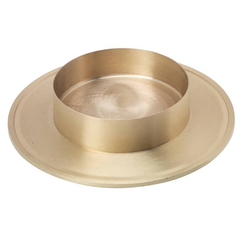 Kerzenständer / Kerzenhalter Ø Innen = 10 cm goldoptik matt Kerzenständer oder Kerzenhalter kaufen für Ø Innen = 10 cm goldoptik matt optimal.