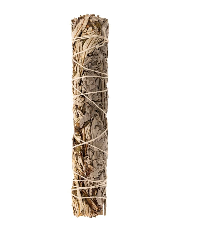 Weißer Salbei & Yerba Santa - Kräuterbündel ca. 60 g Räuchern mit der Natur Weißer Salbei & Yerba Santa - Kräuterbündel ca. 60 g Räuchern mit der Natur