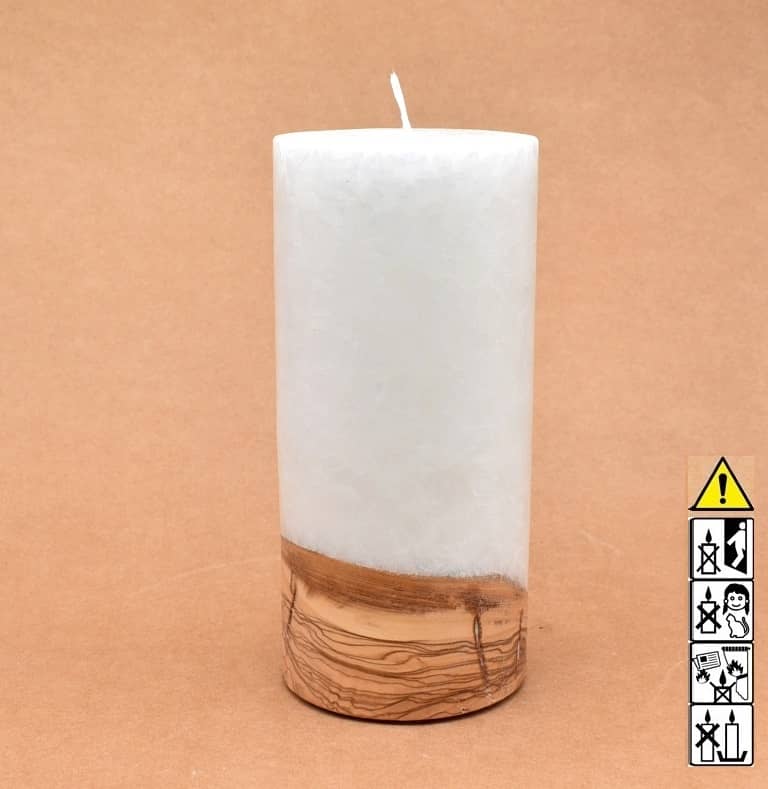 Kerze mit Holz, Teelicht, Unikat Holzkerze, Individuelle runde Hochzeitskerze mit Holz, Holzelementen Teelicht Hochzeitskerze, Kerze mit Holzeinsatz, Teelicht rund, Stearin, im Kerzen online Shop für Hochzeiten bestellen, günstig kaufen.