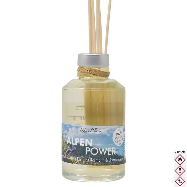 "Alpen Power" Große Raumduftflasche (200ml)