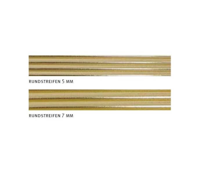 Verzierwachs Rundstreifen 5 mm gold (7 Stück L=250mm) Basteln mit Verzierwachs Rundstreifen 5 mm gold (7 Stück L=250mm)
