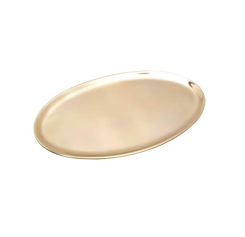 Kerzenteller Oval goldopt. poliert 20x11 Kerzenteller/ Kerzenständer oval goldoptik poliert, 20 x 11 cm, bequem online kaufen