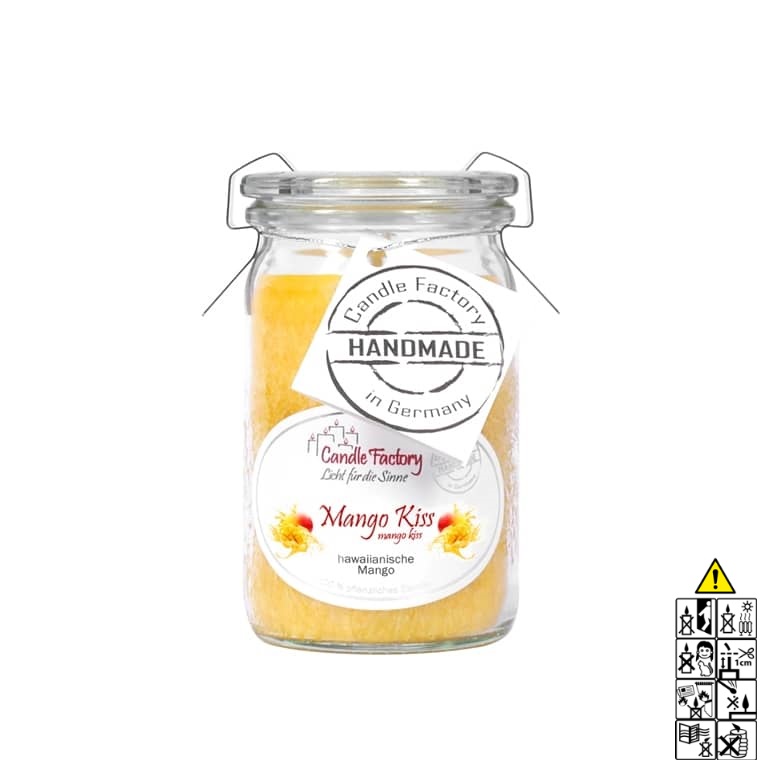 Hochwertige Duftkerze von Candle Factory Mango Kiss Baby Mini Jumbo Duftkerze im Glas in der Farbe orange g?nstig in Kerzen Online Shop kaufen. Duftkerzen im Glas. Geschenkidee Mango Kiss Baby Mini Jumbo Duftkerze im Glas in der Farbe orange.