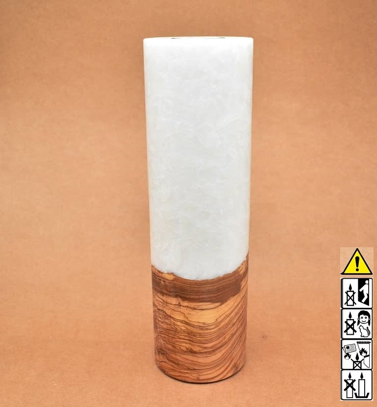 Kerze mit Holz, Teelicht, Unikat Holzkerze, Individuelle runde Hochzeitskerze mit Holz, Holzelementen Teelicht Hochzeitskerze, Kerze mit Holzeinsatz, Teelicht rund, Stearin, im Kerzen online Shop für Hochzeiten bestellen, günstig kaufen.