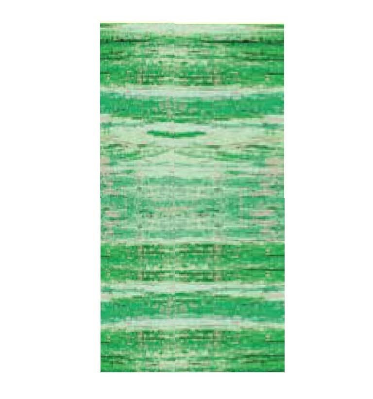 Basteln mit Wachsmotive, Verzierwachs und Verzierwachsplatten "multicolor marmoriert" gestreift grün/silber 968