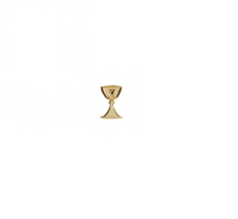 Verzierornament Verzierwachs Kelch 35 mm gold (ohne Hostie) Verzierornament Verzierwachs online bestellen Kelch 35 mm gold (ohne Hostie)