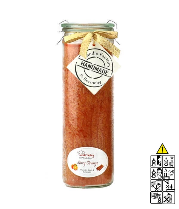 Hochwertige Duftkerze im Glas Spicy Orange Big Jumbo Hochwertige Duftkerze von Candle Factory Spicy Orange Big Jumbo g?nstig in Kerzen Online Shop kaufen. Duftkerzen im Glas. Geschenkidee Spicy Orange Big Jumbo.