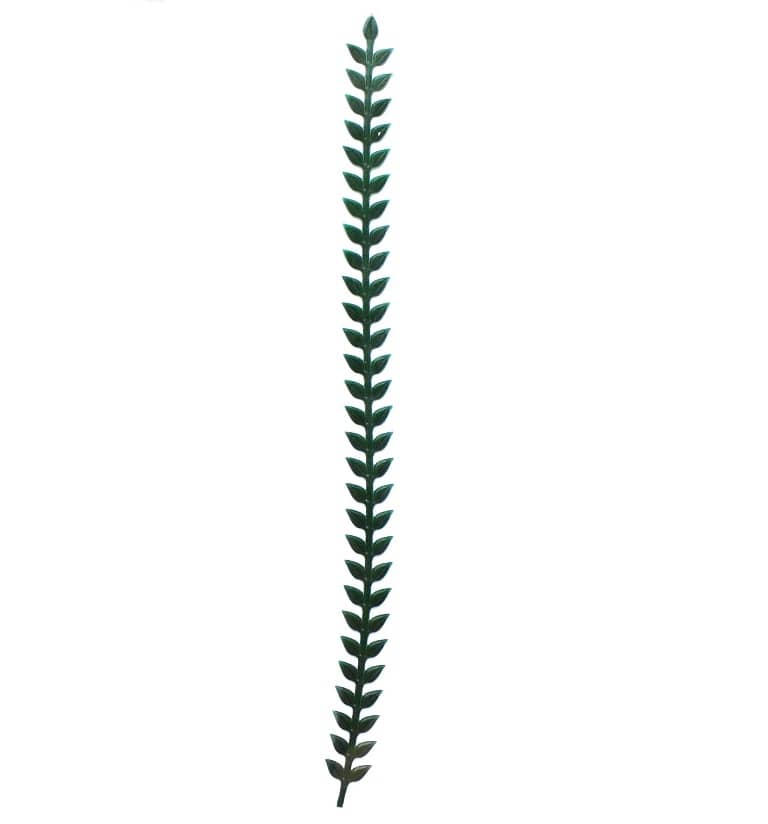 Verzierwachs: "Blätterranke" 220 x 17 mm dunkelgrün (1 Stück) Verzierwachs: "Blätterranke" 220 x 17 mm dunkelgrün (1 Stück)