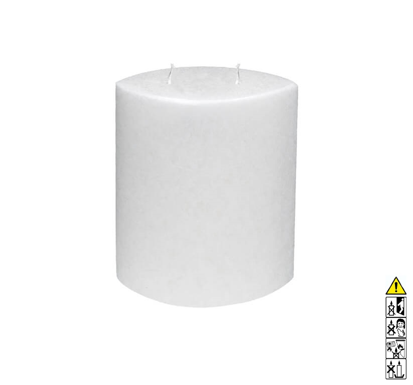 Kerzenrohling Oval Stearin weiß-kristall 80 x 140 x 180 mm 2 Dochte Kerzenrohling Oval Stearin weiß-kristall 80 x 140 x 180 mm 2 Dochte