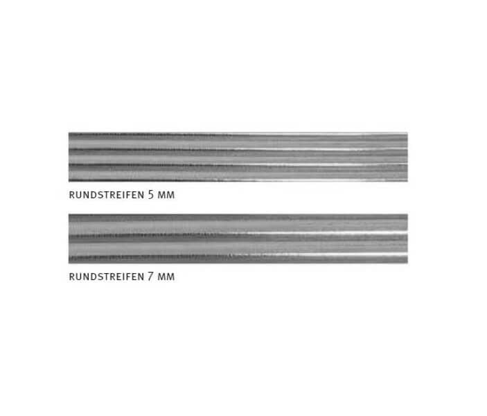 Verzierwachs Rundstreifen 5 mm silber (7 Stück L=250mm) Basteln mit Verzierwachs Rundstreifen 5 mm silber (7 Stück L=250mm)