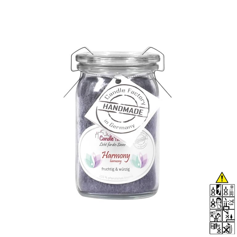 Hochwertige Duftkerze im Glas Harmony Baby Jumbo Hochwertige Duftkerze von Candle Factory Baby Jumbo Harmony günstig in Kerzen Online Shop kaufen. Duftkerzen im Glas. Geschenkidee Baby Jumbo Harmony