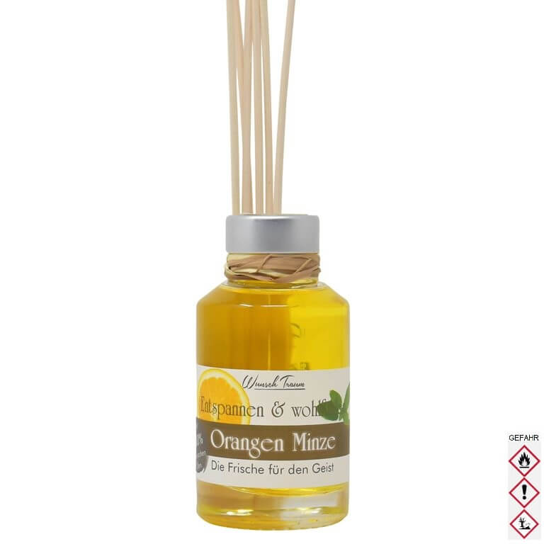 "Orange Minze" Raumduftflasche (100ml)