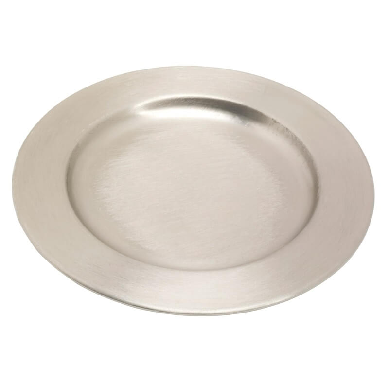 Kerzenteller / Kerzenhalter Ø Innen = 9 cm silberoptik matt Kerzenteller oder Kerzenhalter kaufen für Ø Innen = 9 cm silberoptik matt optimal.
