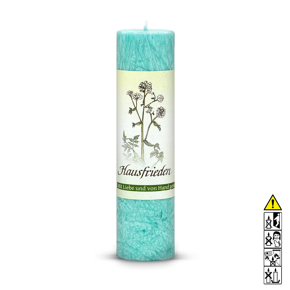 Allgäuer Heilkräuterkerze Lebensthemen Hausfrieden in der Farbe türkis. Als Geschenk um Ruhe zu finden und um Energie zu tanken. 100% Vegane Kerze. Hergestellt aus Olivenöl. Jetzt in unserem Kerzen Onlineshop kaufen. Allgäuer Heilkräuterkerze Lebensthemen Hausfrieden in der Farbe türkis. Als Geschenk um Ruhe zu finden und um Energie zu tanken. 100% Vegane Kerze. Hergestellt aus Olivenöl. Jetzt in unserem Kerzen Onlineshop kaufen.