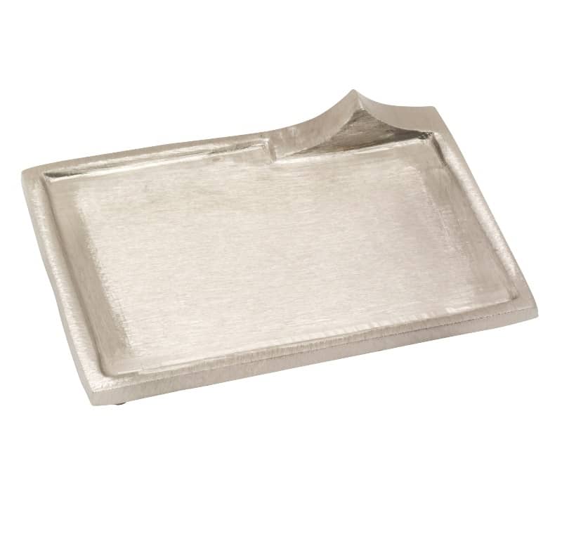 Kerzenteller / Kerzenhalter rechteckig Innen = 9 x 6 cm silberoptik matt Kerzenteller oder Kerzenhalter kaufen für rechteckig Innen = 9 x 6 cm silberoptik matt optimal.